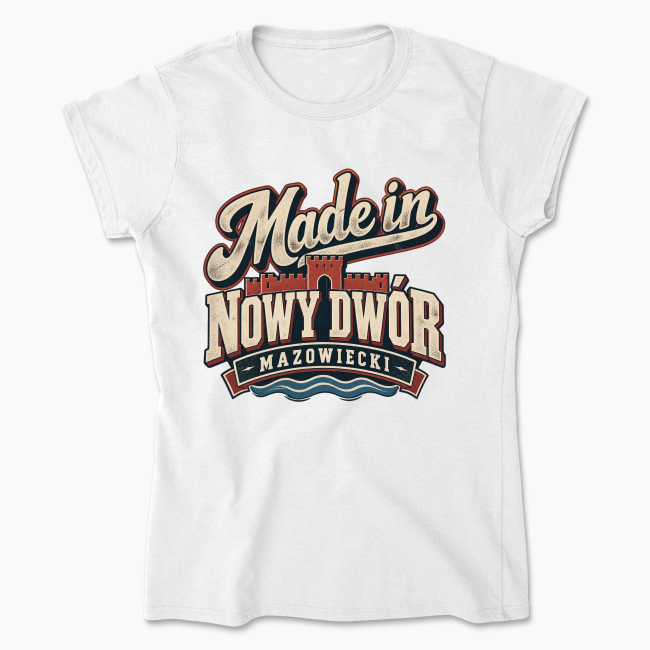 Made in Nowy Dwór - Koszulka damska