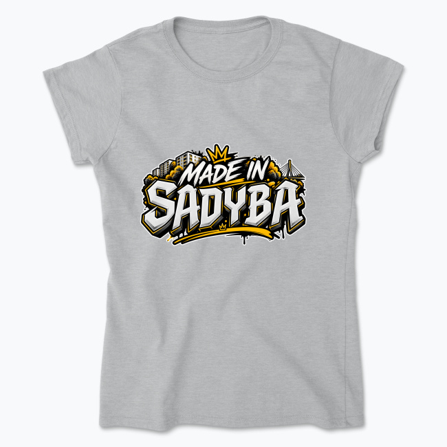 Made in Sadyba - Koszulka damska