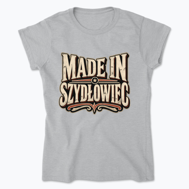 Made in Szydłowiec - Koszulka damska