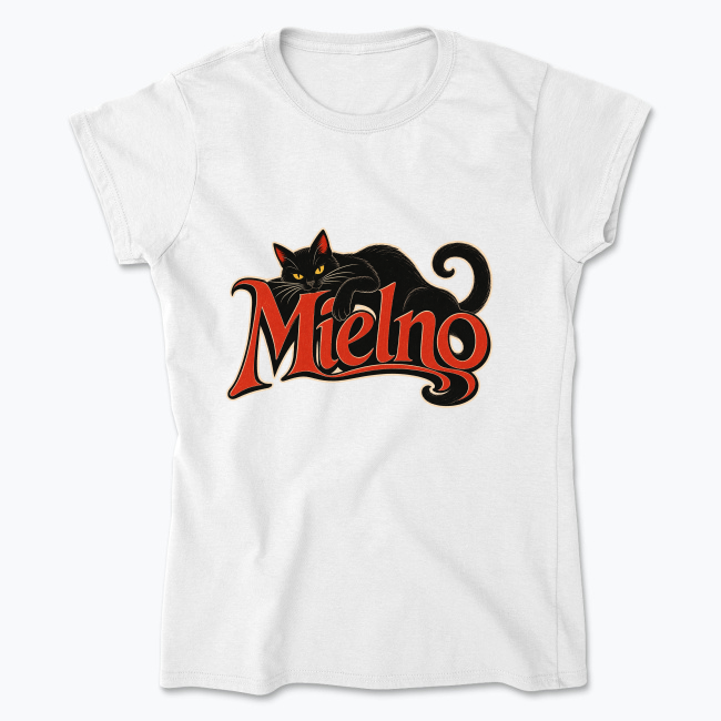 Mielno Chat Noir - Koszulka damska