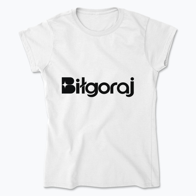 Minimal Geometric Biłgoraj - Koszulka damska