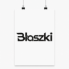 Minimalist Błaszki - Plakat