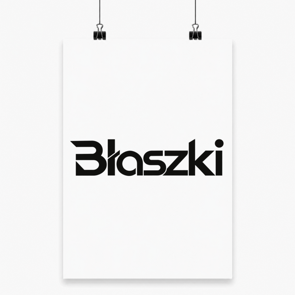 Minimalist Błaszki - Plakat