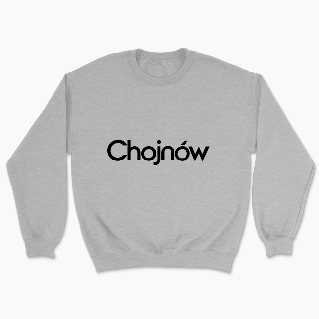 Minimalistyczny napis Chojnów - Bluza
