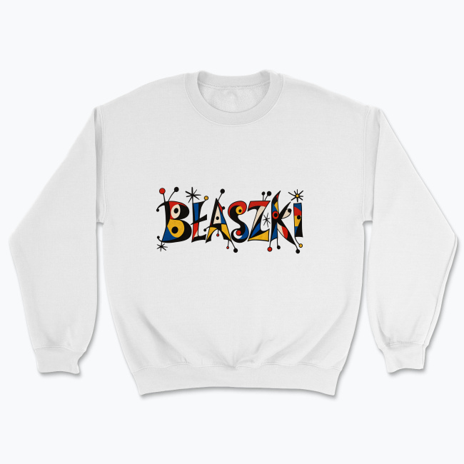 Miró-Inspired BŁASZKI - Bluza