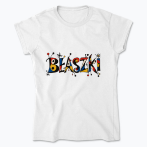 Miró-Inspired BŁASZKI - Koszulka damska