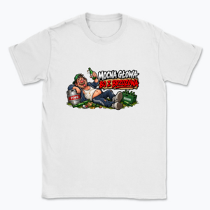 Mocna głowa bo z Brzozowa - T-shirt