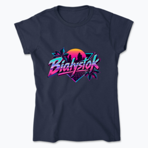 Neon Białystok - Koszulka damska