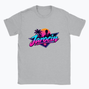 Neon Jarocin Synthwave - T-shirt