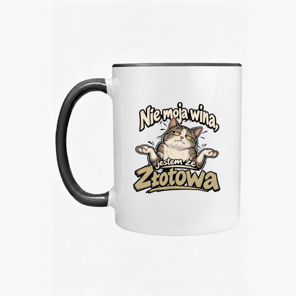 Nie moja wina, jestem ze Złotowa - Kubek