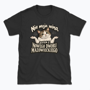 Niewinny kot NDM - T-shirt