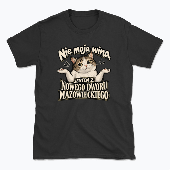 Niewinny kot NDM - T-shirt
