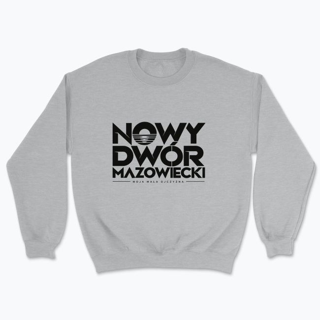 Nowy Dwór Mazowiecki Typographic - Bluza