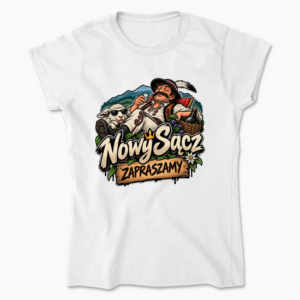 Nowy Sącz Highlander Welcome - Koszulka damska