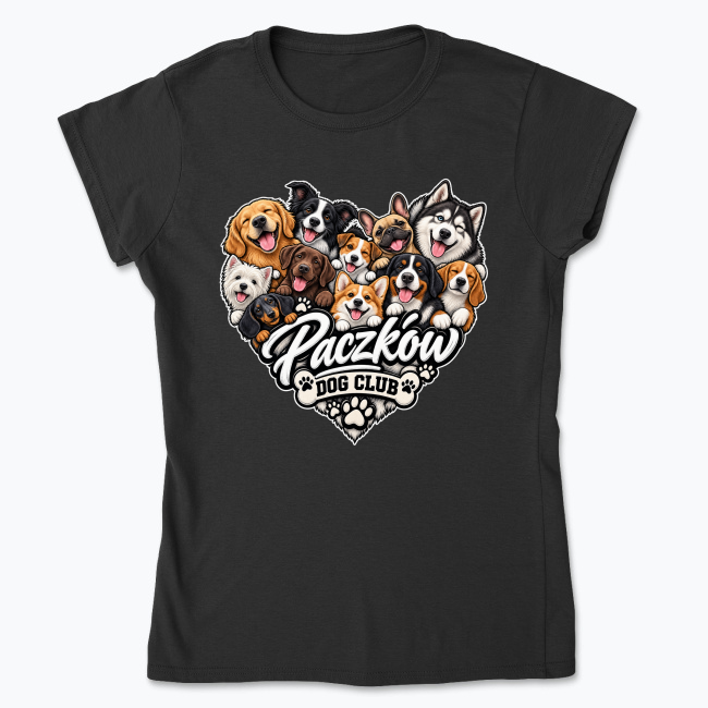 Paczków Dog Club - Koszulka damska