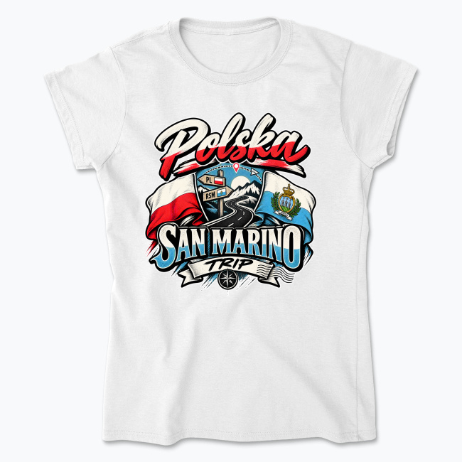 Pamiątka z San Marino - Koszulka damska