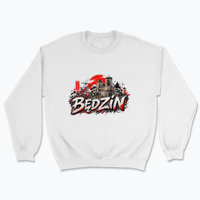 Plakat Graffiti Sakura na zamku w Będzinie - Bluza