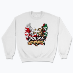 Poland vs UAE Football Emblem - Bluza