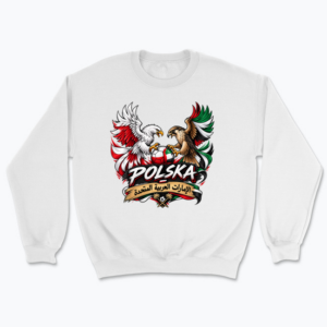 Poland vs UAE Football Emblem - Bluza