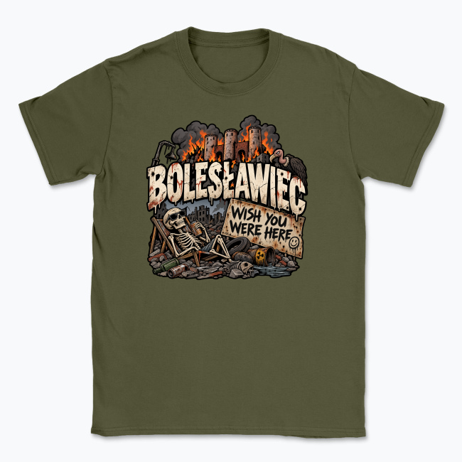 Post-Apocalyptic Bolesławiec - T-shirt