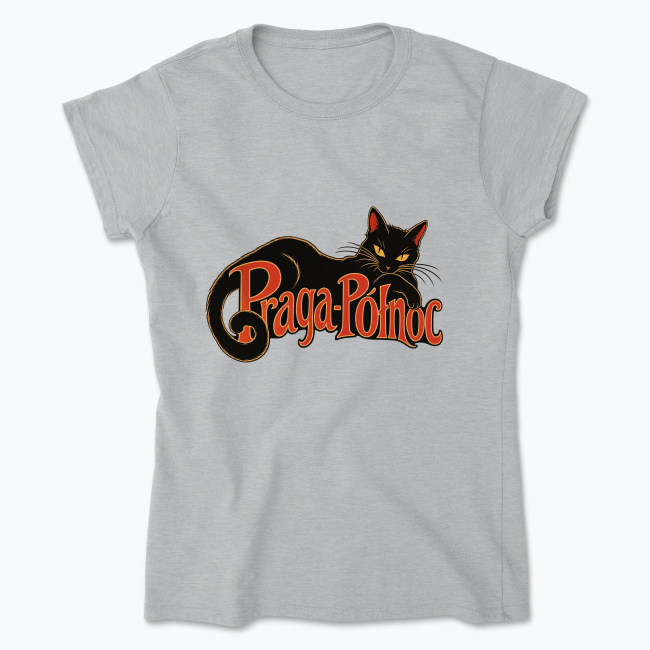 Praga-Północ Black Cat - Koszulka damska