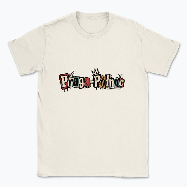 Praga-Północ Grunge - T-shirt