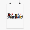Praga-Północ Miró-Inspired - Plakat