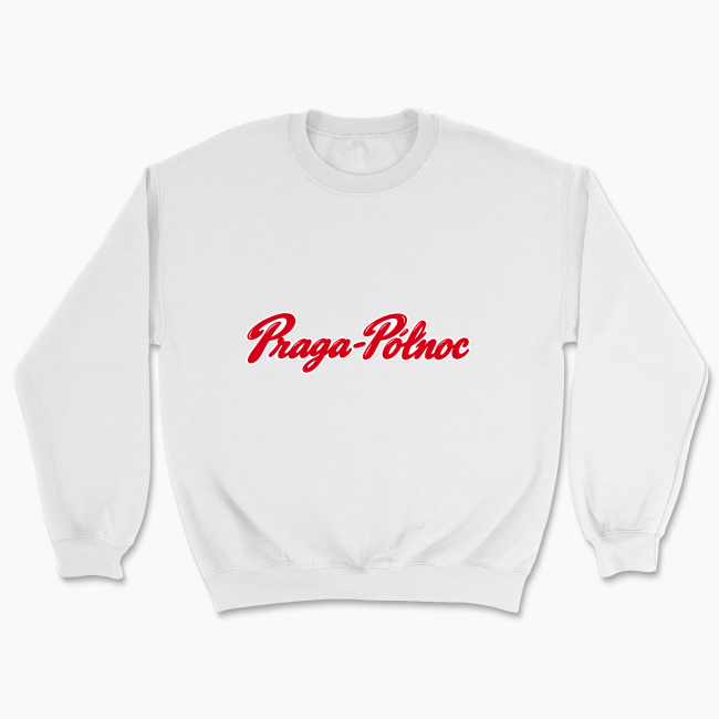 Praga-Północ Red Script - Bluza