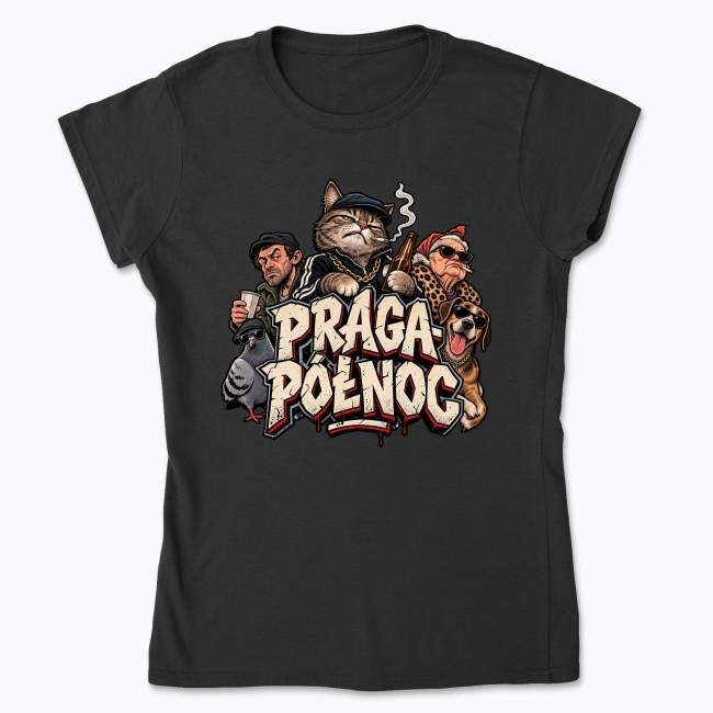 Praga-Północ Streetwise - Koszulka damska