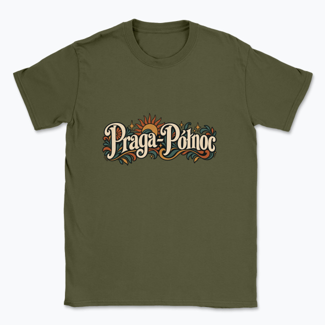 Praga-Północ Vintage Boho - T-shirt