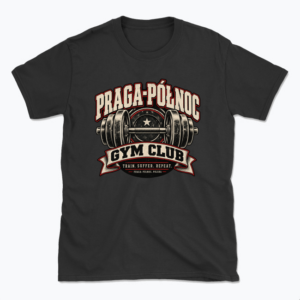 Praga-Północ Vintage Gym - T-shirt