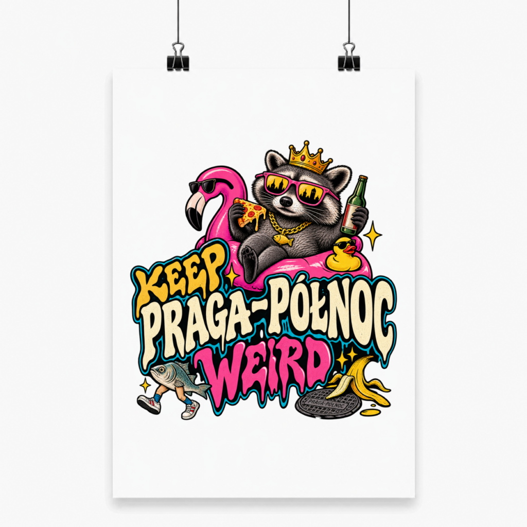 Praga-Północ Weird - Plakat