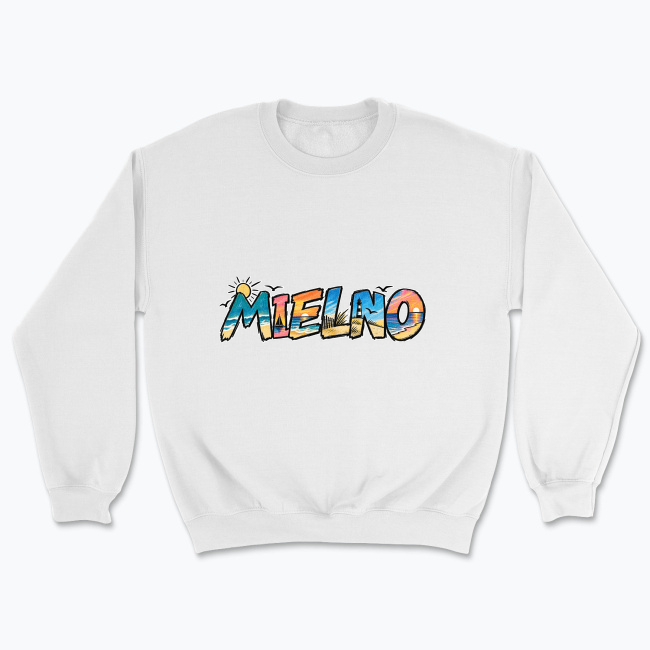 Rysowana plaża MIELNO - Bluza