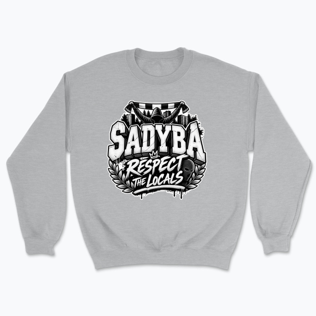 SADYBA Respect the Locals - Bluza