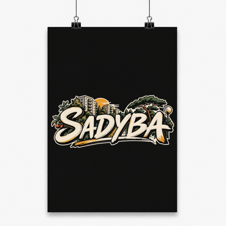 SADYBA Urban Garden - Plakat
