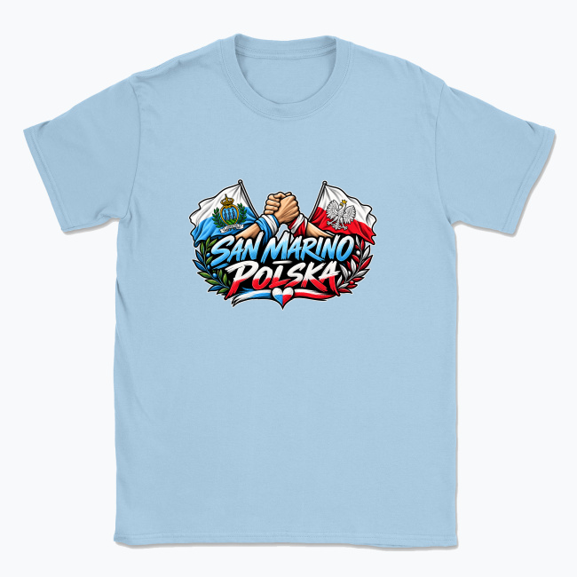 San Marino–Polska Unity - T-shirt