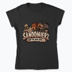 Sandomierz Postcard From the Apocalypse - Koszulka damska