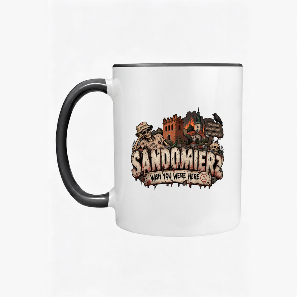 Sandomierz Postcard From the Apocalypse - Kubek