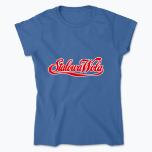 Stalowa Wola Retro Script - Koszulka damska
