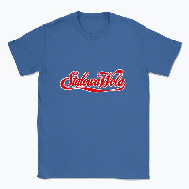 Stalowa Wola Retro Script - T-shirt