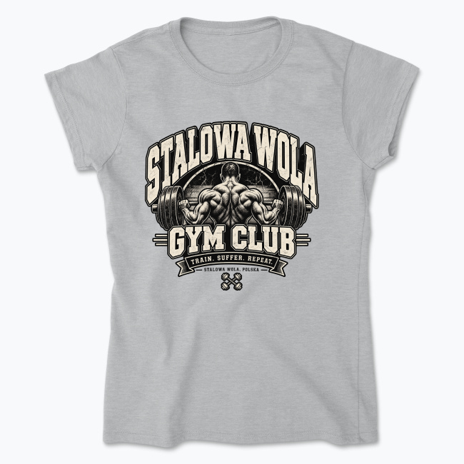 Stalowa Wola Vintage Gym - Koszulka damska