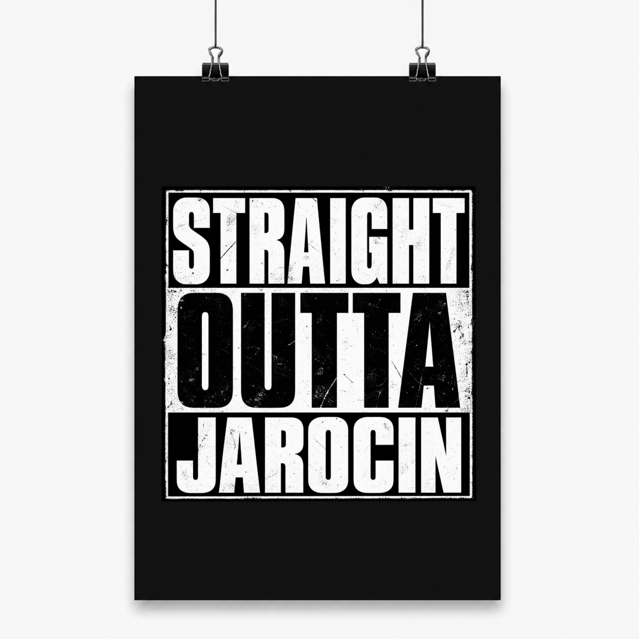 Straight Outta Jarocin - Plakat