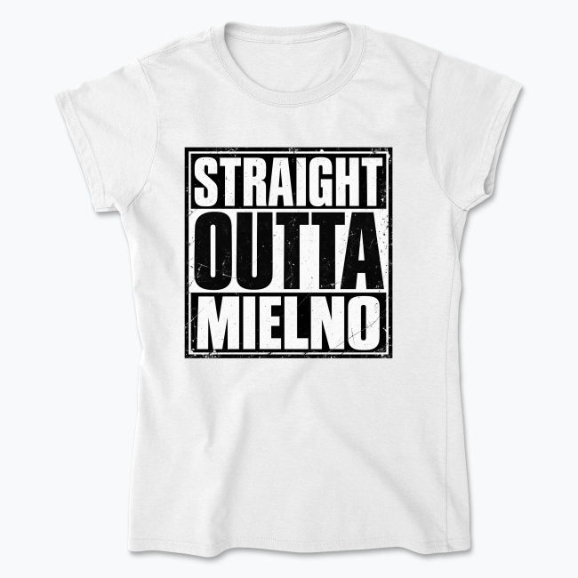 Straight Outta Mielno - Koszulka damska