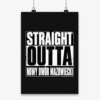 Straight Outta NDM - Plakat