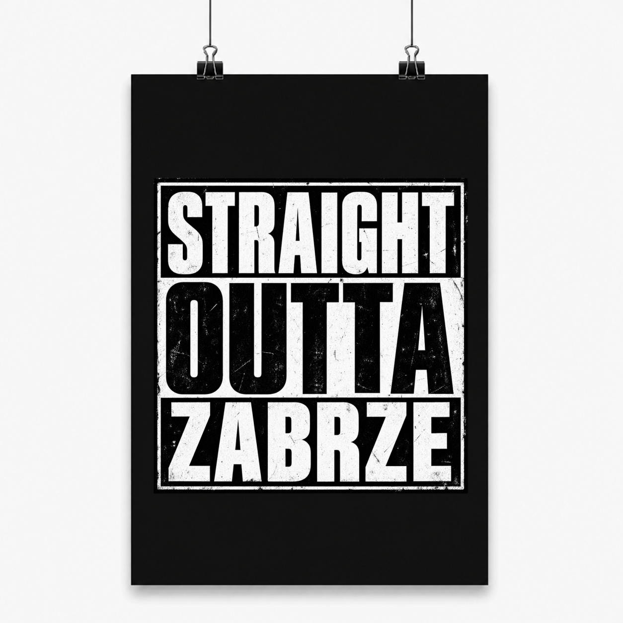 Straight Outta Zabrze - Plakat