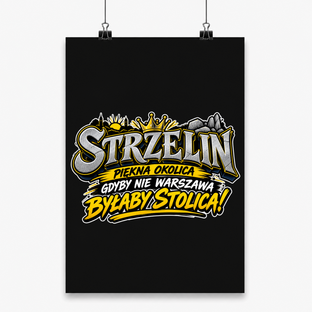 Strzelin Piękna Okolica - Plakat