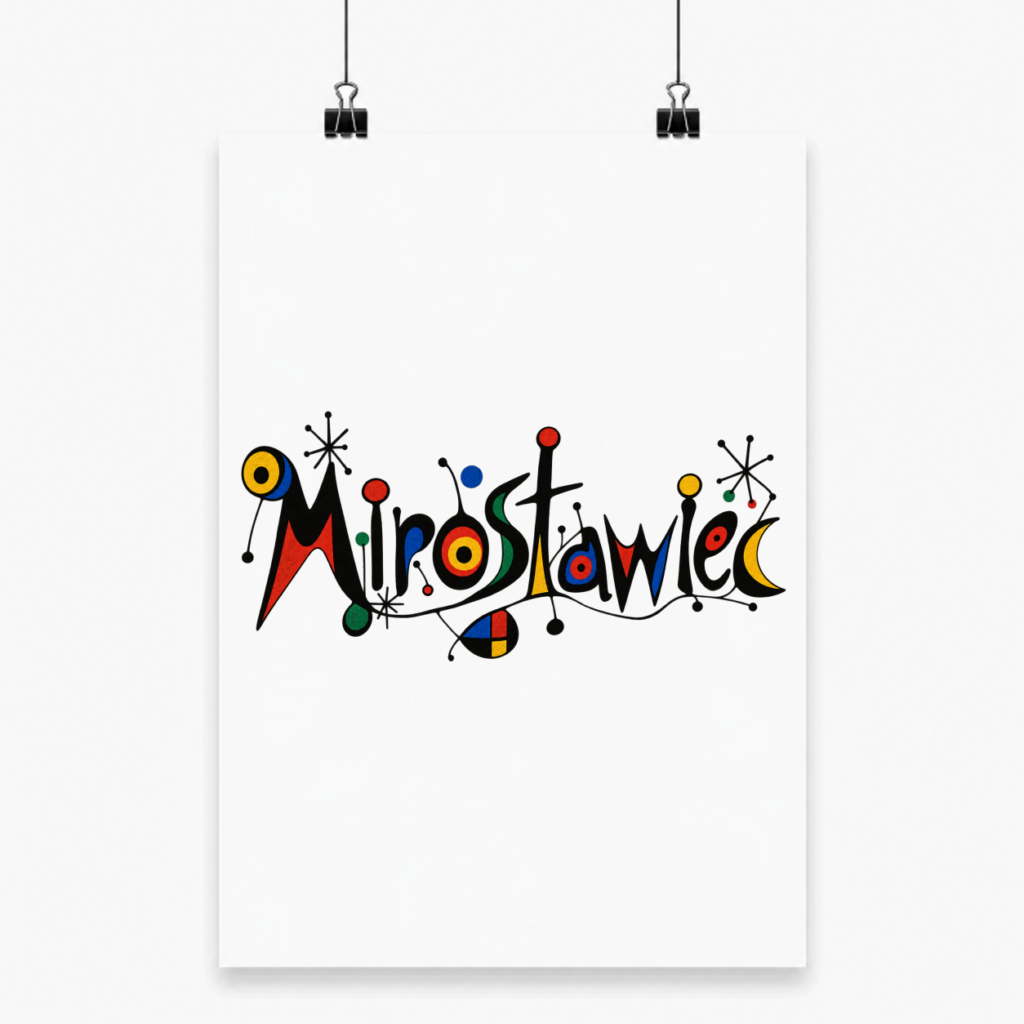 Surreal Mirosławiec - Plakat