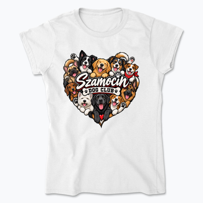 Szamocin Dog Club - Koszulka damska