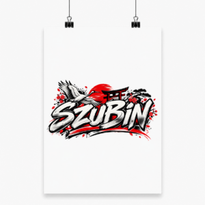 SZUBIN Japanese Street-Art - Plakat