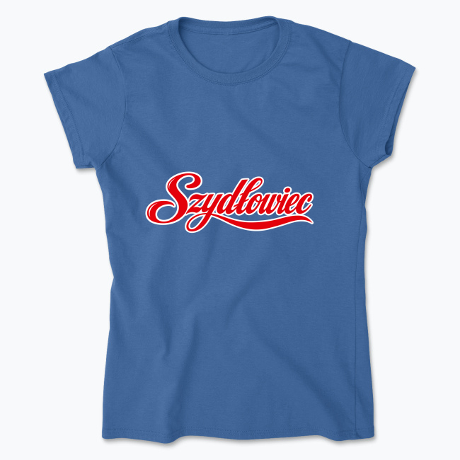 Szydłowiec Red Script - Koszulka damska